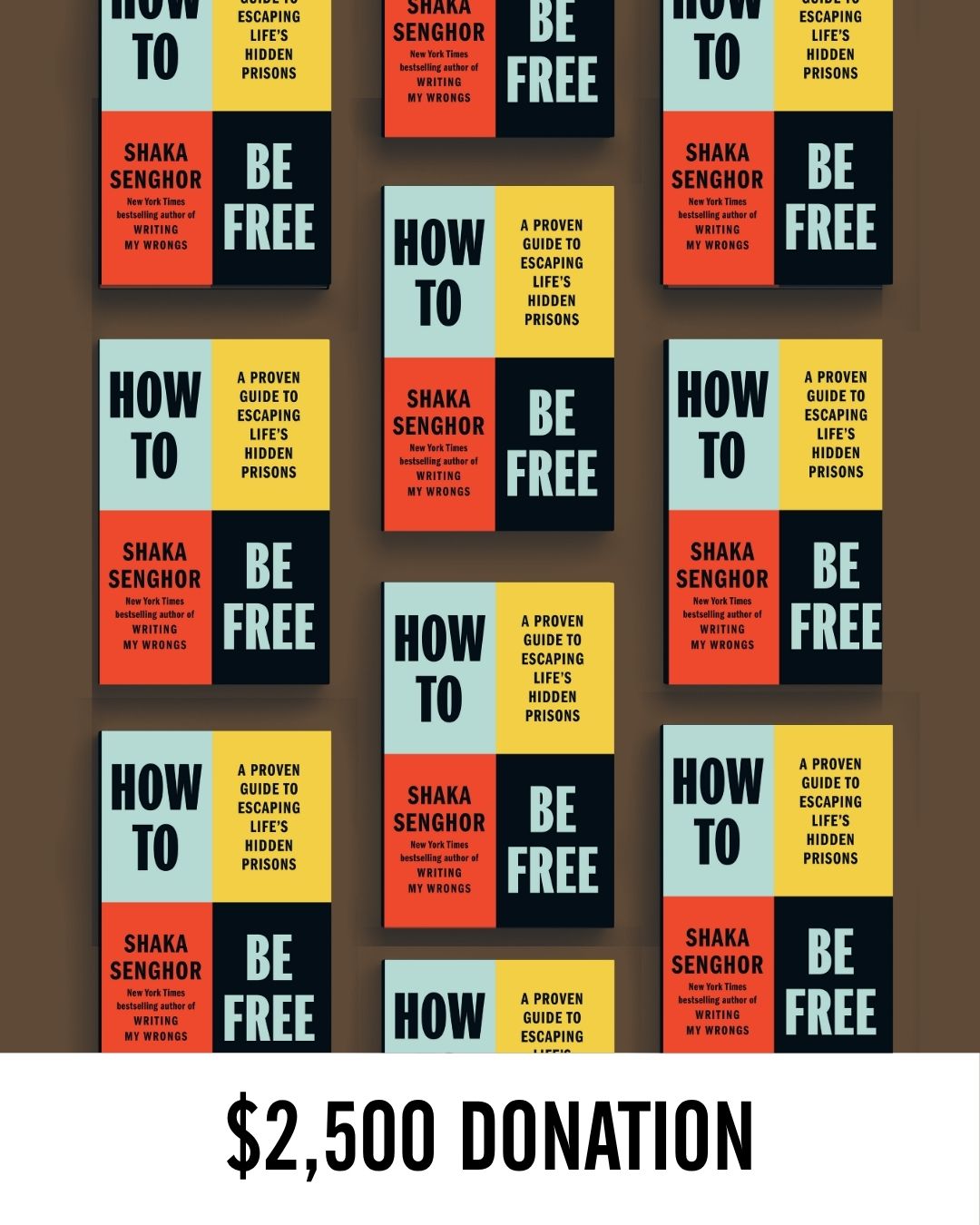 A $2500 Donation Equals 140 Books
